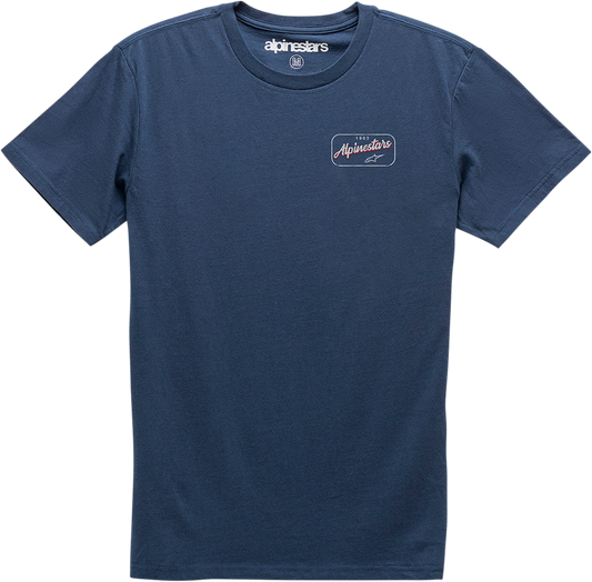 ALPINESTARS Turnpike Premium T-Shirt - Navy - Large 12117400770L