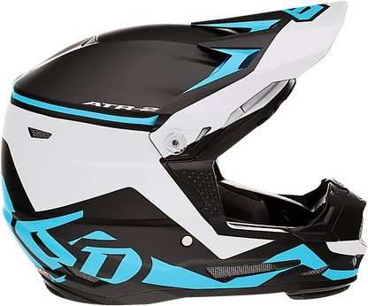 6D ATR-2Y Helmet - Drive - Cyan - Small 11-6300