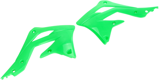 ACERBIS Radiator Shrouds - Fluorescent Green ACTUALLY FLO-GREEN 2386450235