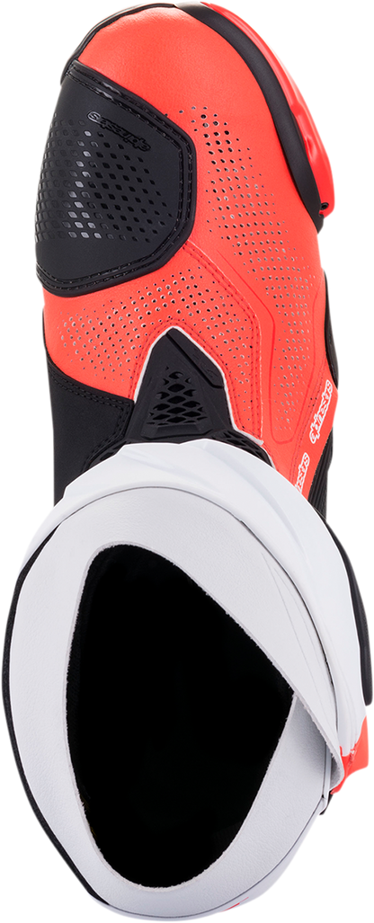 ALPINESTARS Supertech V Boots - Black/Fluo Red/White - US 11.5 / EU 46 2220121-124-46