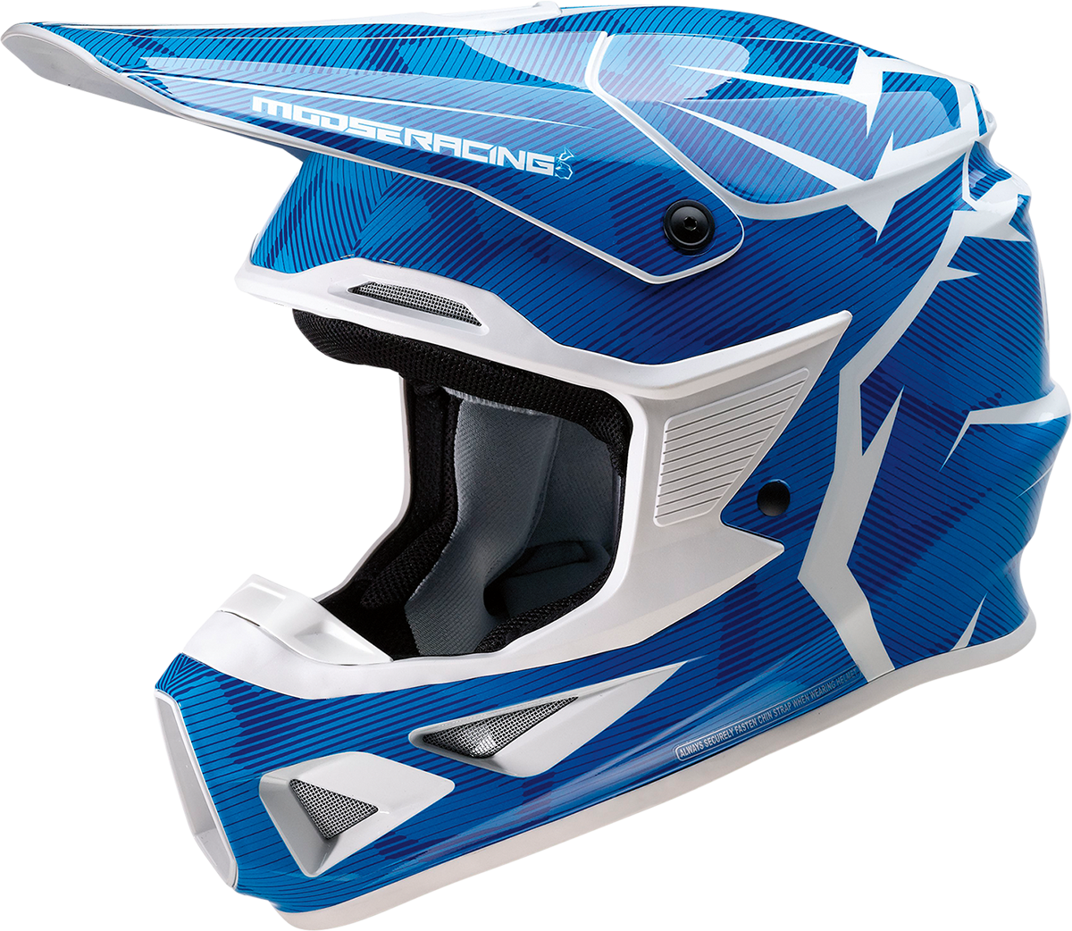 MOOSE RACING F.I. Helmet - Agroid Camo - MIPS® - Blue/White - XL 0110-7770