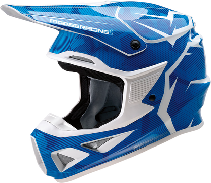 MOOSE RACING F.I. Helmet - Agroid Camo - MIPS® - Blue/White - XL 0110-7770