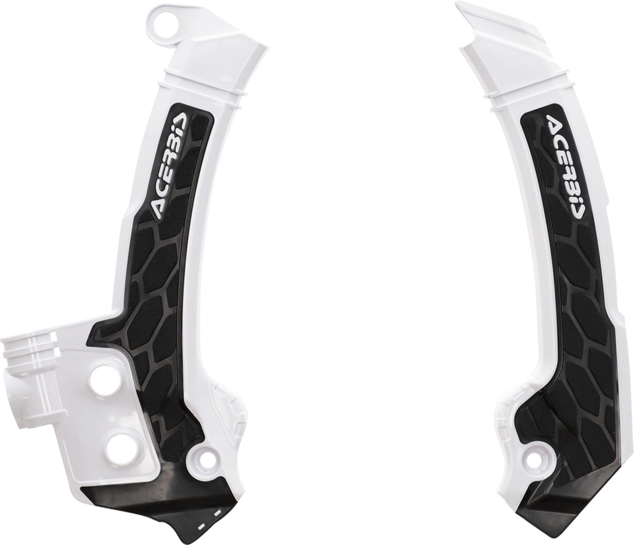 ACERBIS X-Grip Frame Guards - White/Black 2979601035