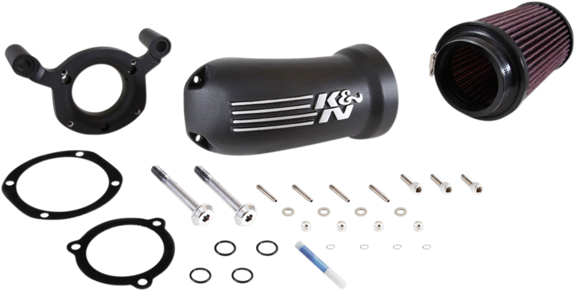 K & N Intake Kit - Black - Softail/Dyna 63-1137