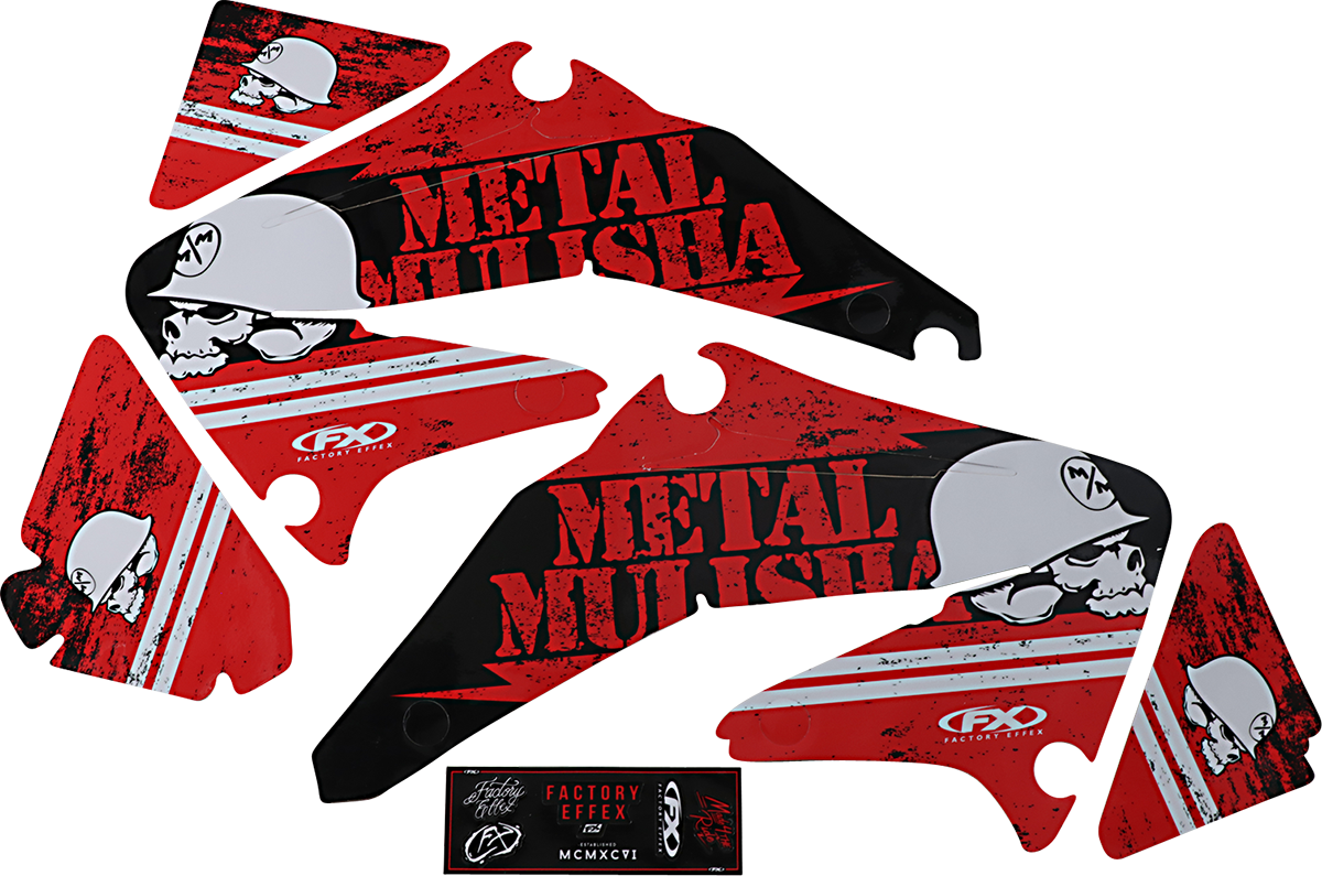 Kit de gráficos FACTORY EFFEX Metal Mulisha - Honda 23-11328 