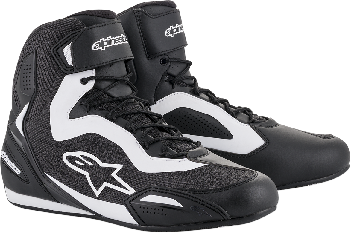 Zapatos ALPINESTARS Faster-3 Rideknit - Negro/Blanco - US 7 2510319-12-7