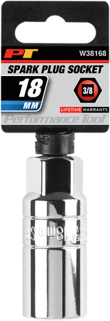 PERFORMANCE TOOL Socket - Spark/Plug - 18 mm W38168