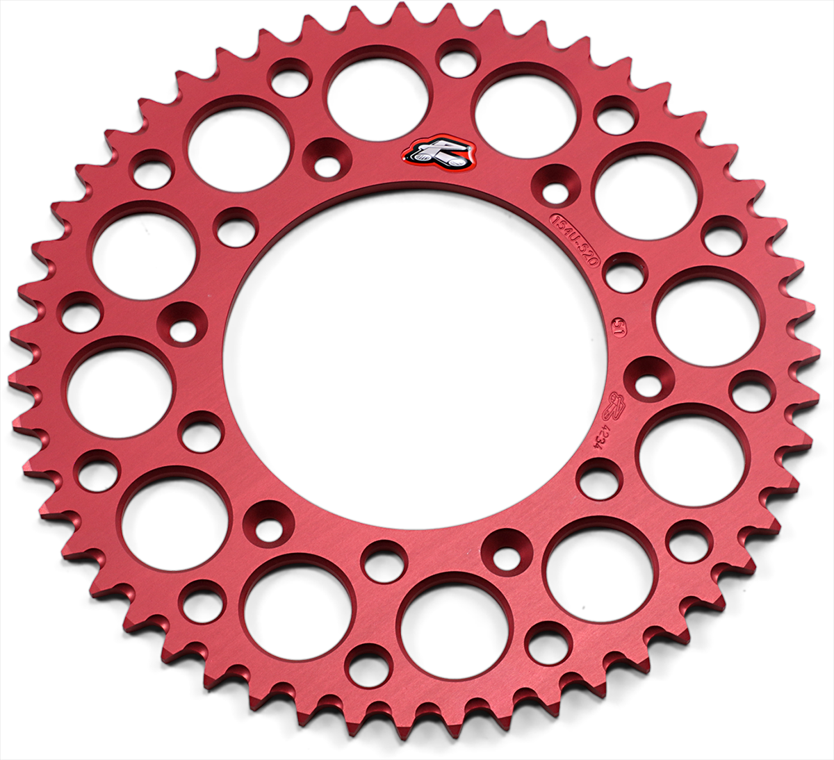 RENTHAL Sprocket - Honda - Red - 51 Tooth 154U-520-51GRRD