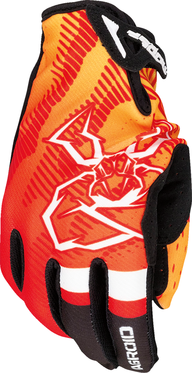 MOOSE RACING Agroid™ Pro Gloves - Orange - Large 3330-7580