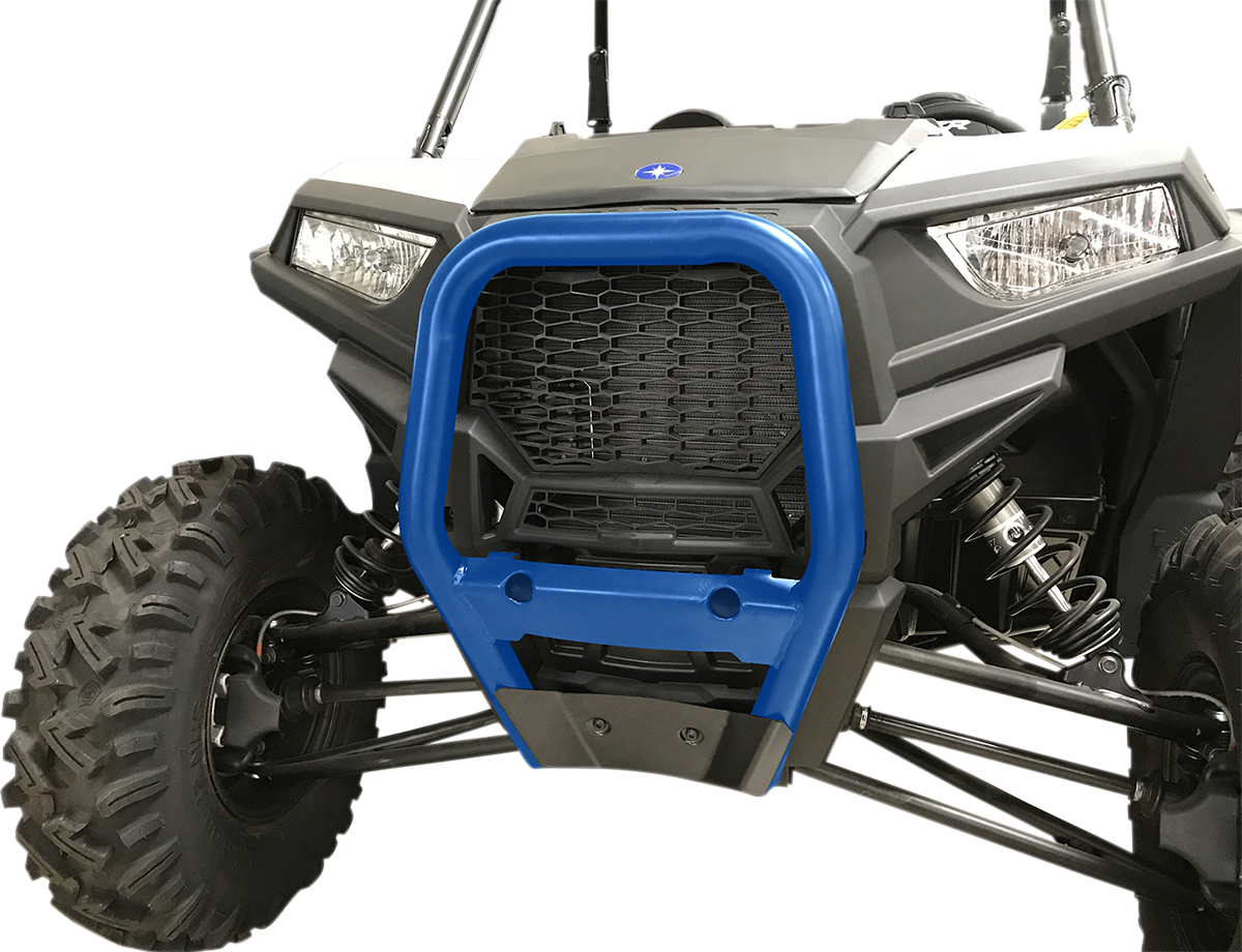 MOOSE RACING Bull Bar - Delantero - RZR - Azul 0530-1443