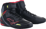Zapatos ALPINESTARS Faster-3 Rideknit - Negro/Rojo/Amarillo - EU 8 25103191368
