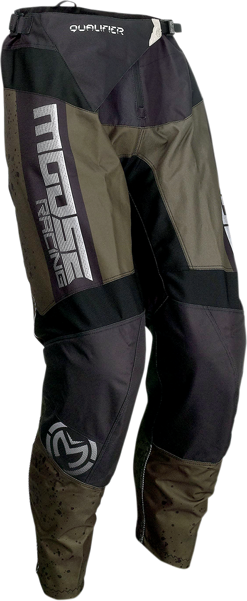 MOOSE RACING Qualifier Pants - Olive/Black - 28 2901-9595