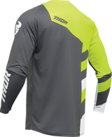 THOR Sector Checker Jersey - Gray/Acid - Small 2910-7594