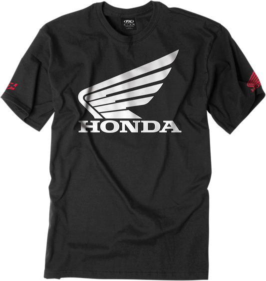 Camiseta FACTORY EFFEX Honda Big Wing - Negra - Mediana 15-88310 