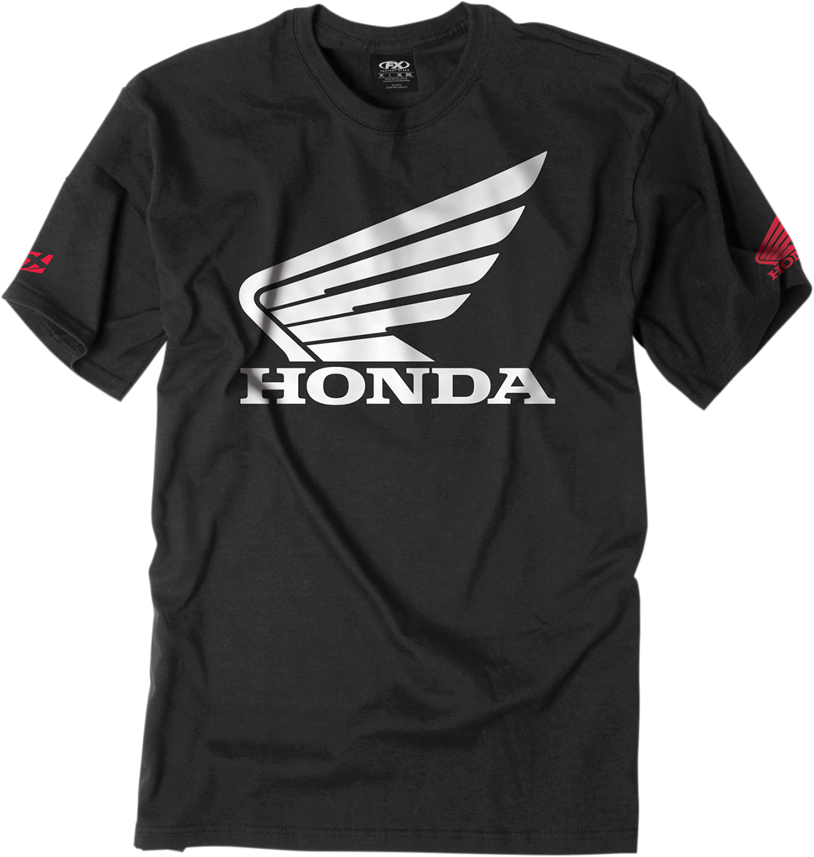 FACTORY EFFEX Honda Big Wing T-Shirt - Black - Large 15-88312