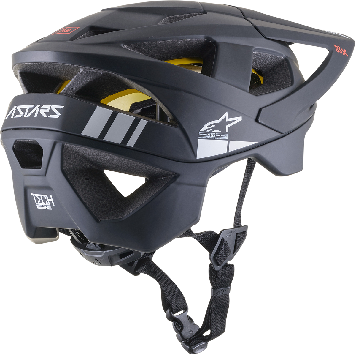 ALPINESTARS Vector Tech Helmet - Black/Light Gray Matte - MIPS® - Small 8700421-1092-SM