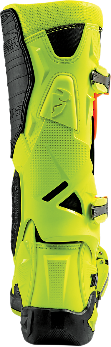 Suelas de repuesto para botas radiales THOR - Negro/Amarillo fluorescente - Talla 14-15 3430-0906 