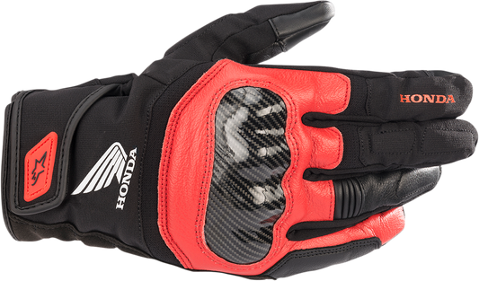 ALPINESTARS Honda SMX Z Drystar® Gloves - Black/Bright Red - Large 3527321-1303-L