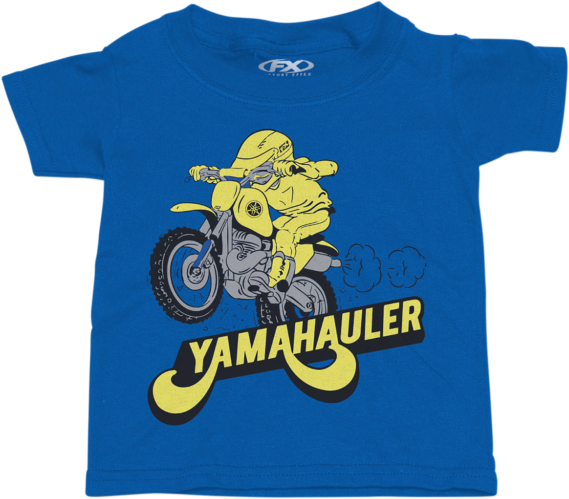 FACTORY EFFEX Toddler Yamaha Hauler T-Shirt - Royal - 4T 23-83224