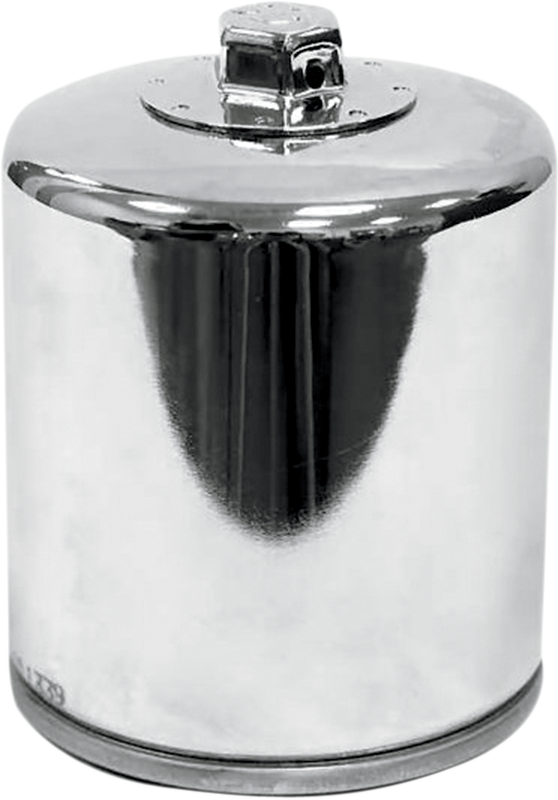 K & N Oil Filter - Chrome - V-Rod KN-174C