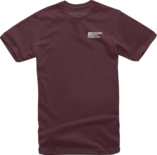 ALPINESTARS Painted T-Shirt - Maroon - Medium 1232-72224-838M