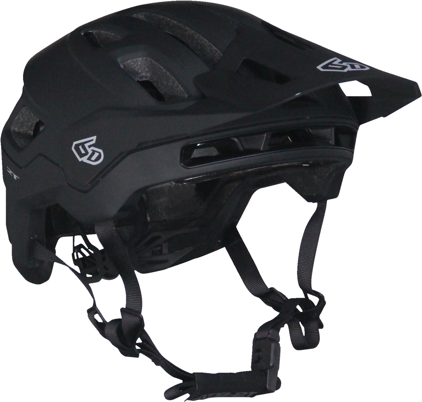 6D ATB-2T Helmet - Ascent - Black Matte - M/L 23-0006