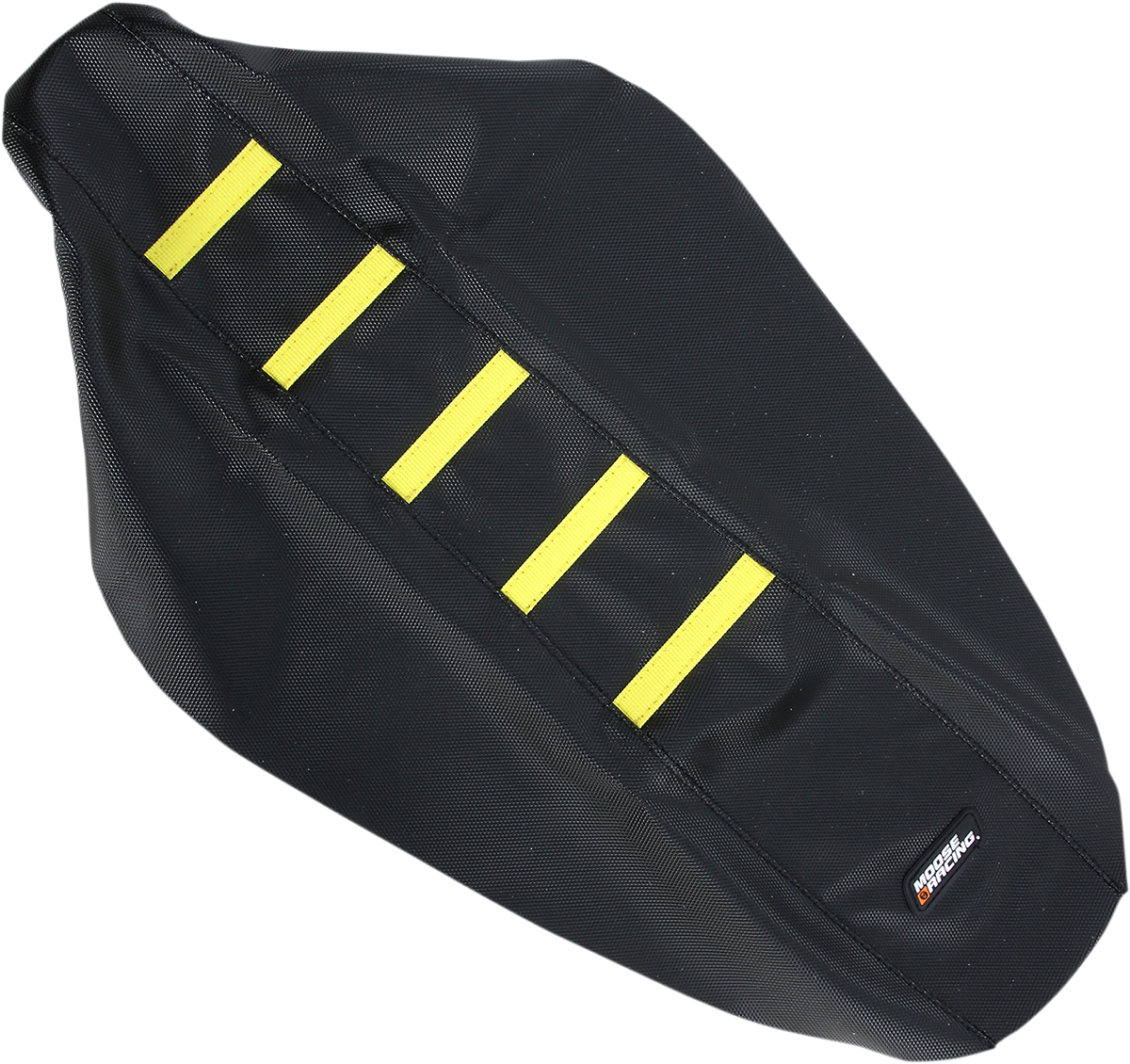 MOOSE RACING Ribbed Seat Cover - Black Cover/Yellow Ribs - Suzuki RMZ45008-331RT