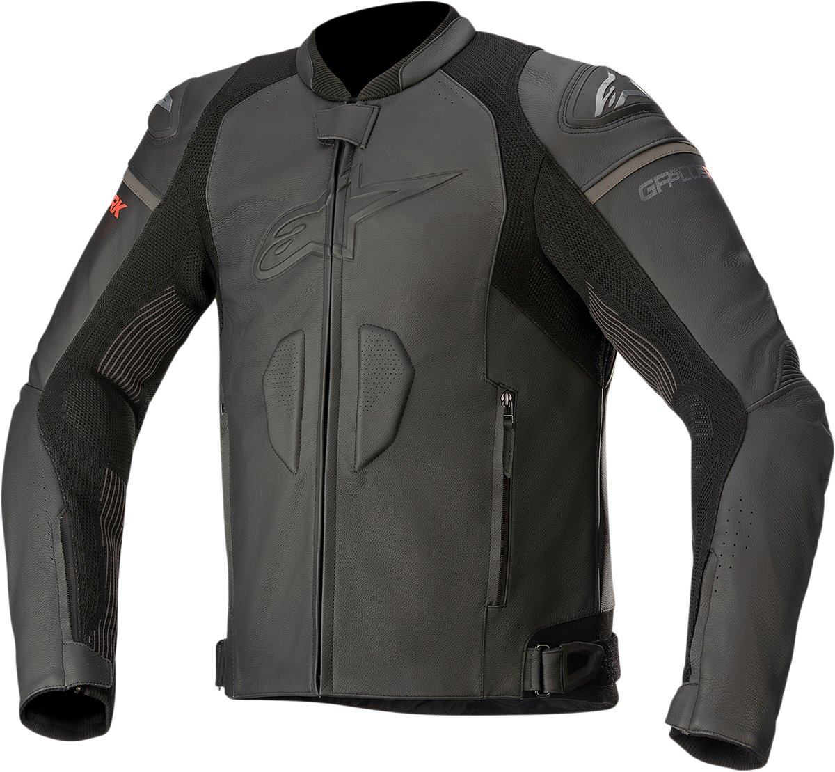 ALPINESTARS GP Plus R v3 Rideknit Leather Jacket - Black/Black - US 52 / EU 62 3100321-1100-62