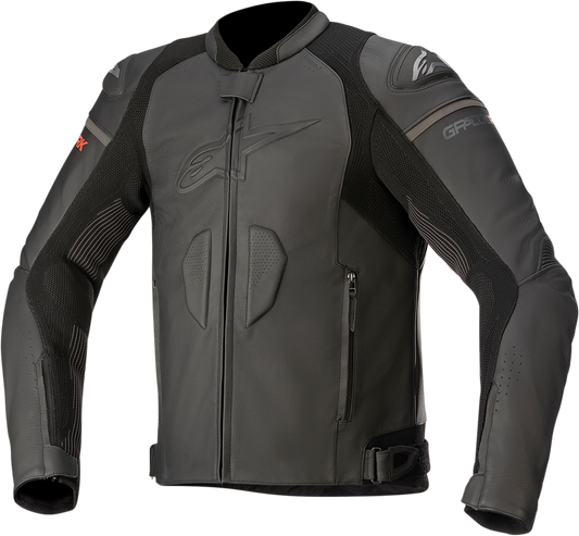 ALPINESTARS GP Plus R v3 Rideknit® Leather Jacket - Black/Black - US 42 / EU 52 3100321-1100-52