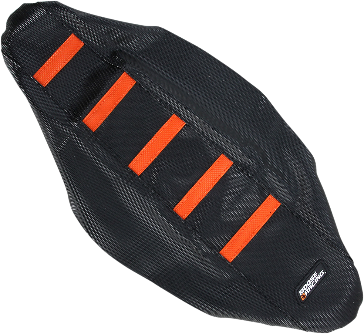 MOOSE RACING Ribbed Seat Cover - Black Cover/Orange Ribs - KTM KTM8513-336RT