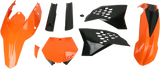 ACERBIS Full Replacement Body Kit - OEM '10 Orange/Black 2198070354