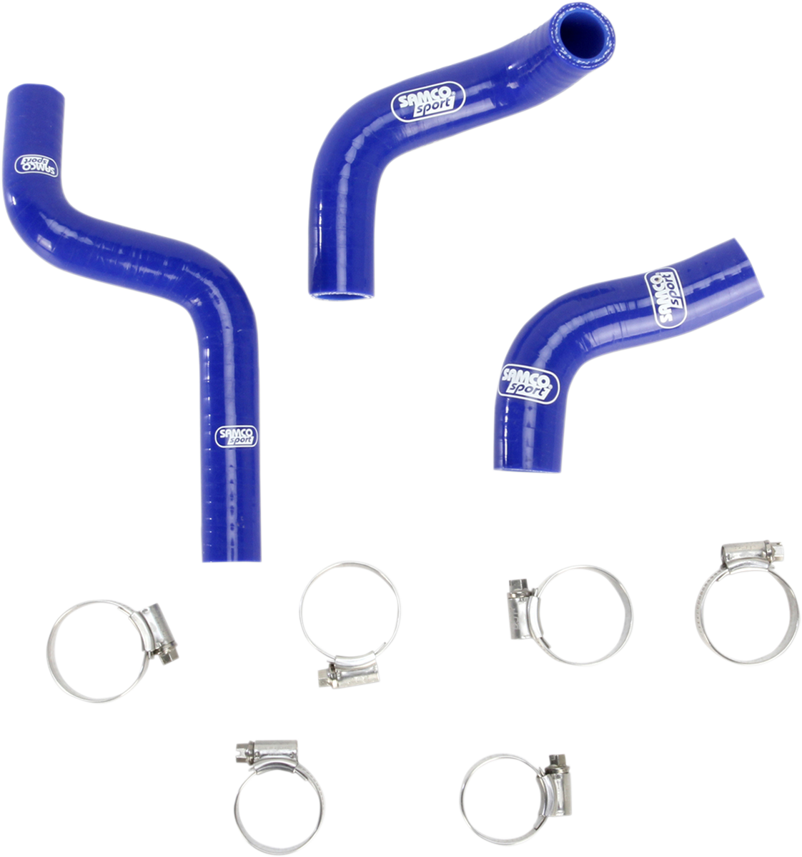 MOOSE RACING Race Fit Radiator Hose Kit - Blue - Kawasaki MBU-KAW-63-BL