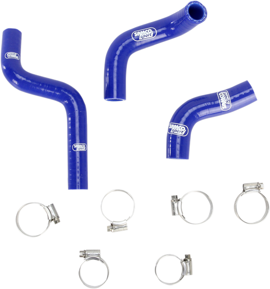 MOOSE RACING Race Fit Radiator Hose Kit - Blue - Kawasaki MBU-KAW-63-BL