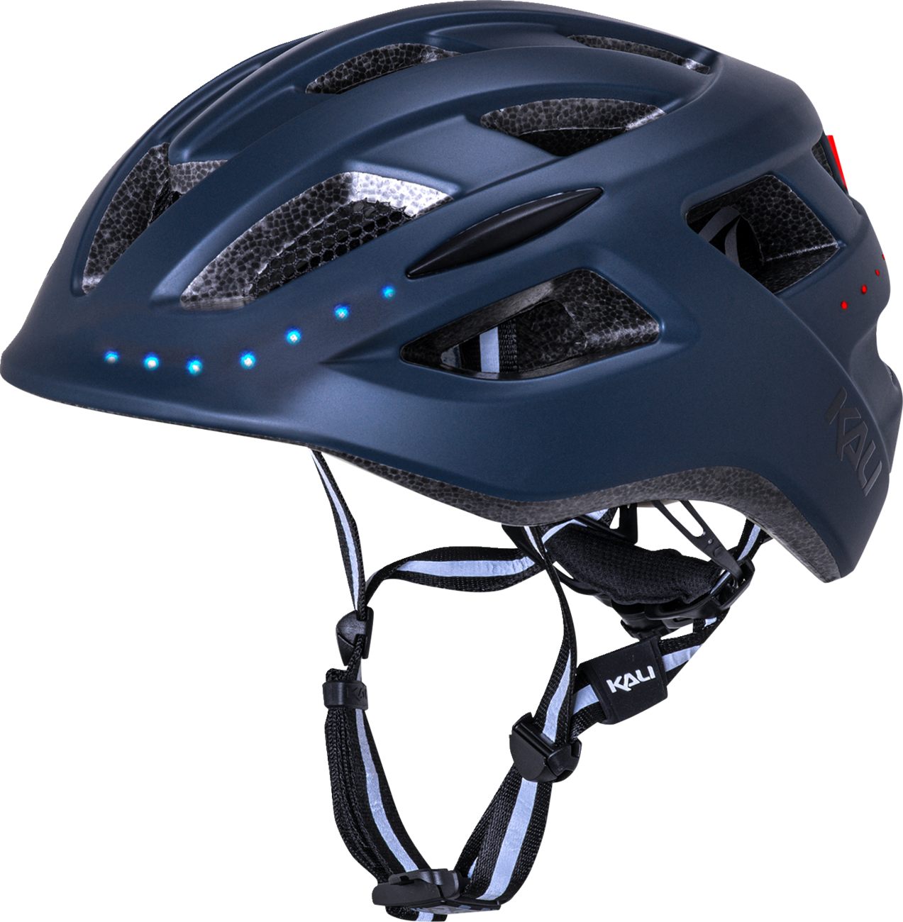 KALI Central Lit Helmet - Matte Navy - L/XL 0250521227