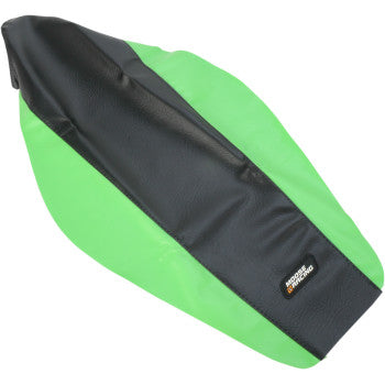 MOOSE RACING Seat Cover - Green/Black - Kawasaki KX 125/250 1999-2002   KX12599-43