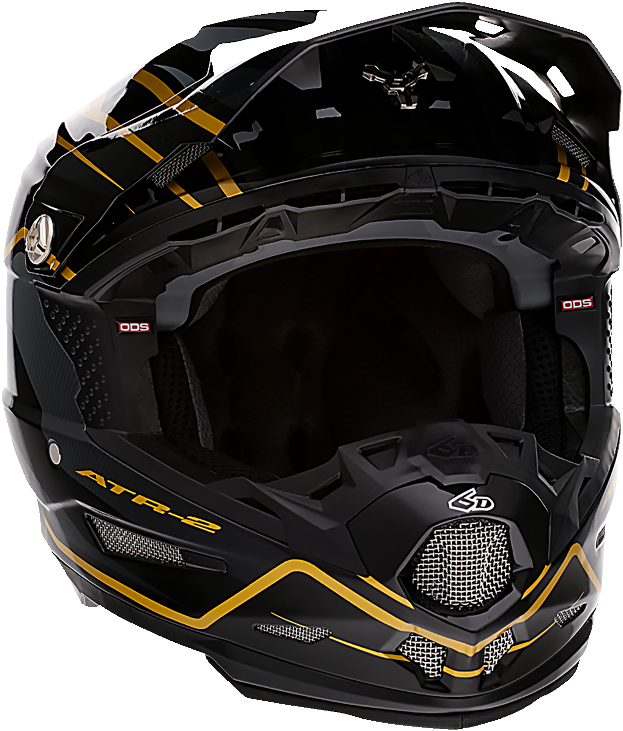 6D ATR-2 Helmet - Phase - Black/Gold - 2XL 12-2809