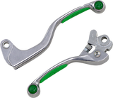 MOOSE RACING Lever Set - Competition - Green 1SGWF39