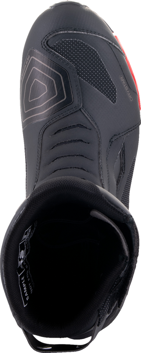 ALPINESTARS RT-7 Drystar® Boots - Black/Red - US 14 / EU 48 2443023-13-48