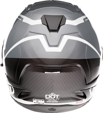 6D ATS-1R Helmet - Alpha - Silver - Medium 30-0586