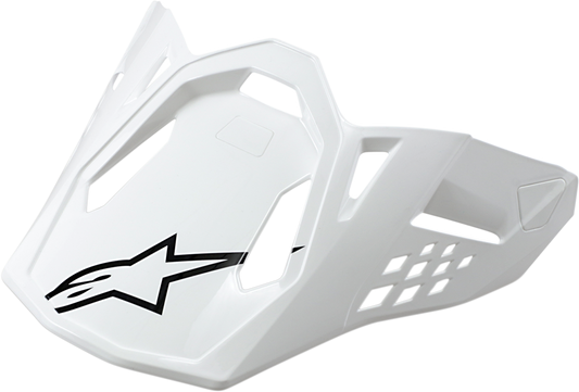 Visera ALPINESTARS Supertech M8/M10 - Blanco brillante 89810192180OS 