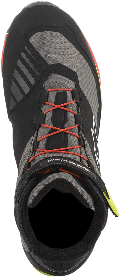 ALPINESTARS CR-X Drystar® Shoes - Black/Red/Yellow Fluorescent - US 12 2611820153812