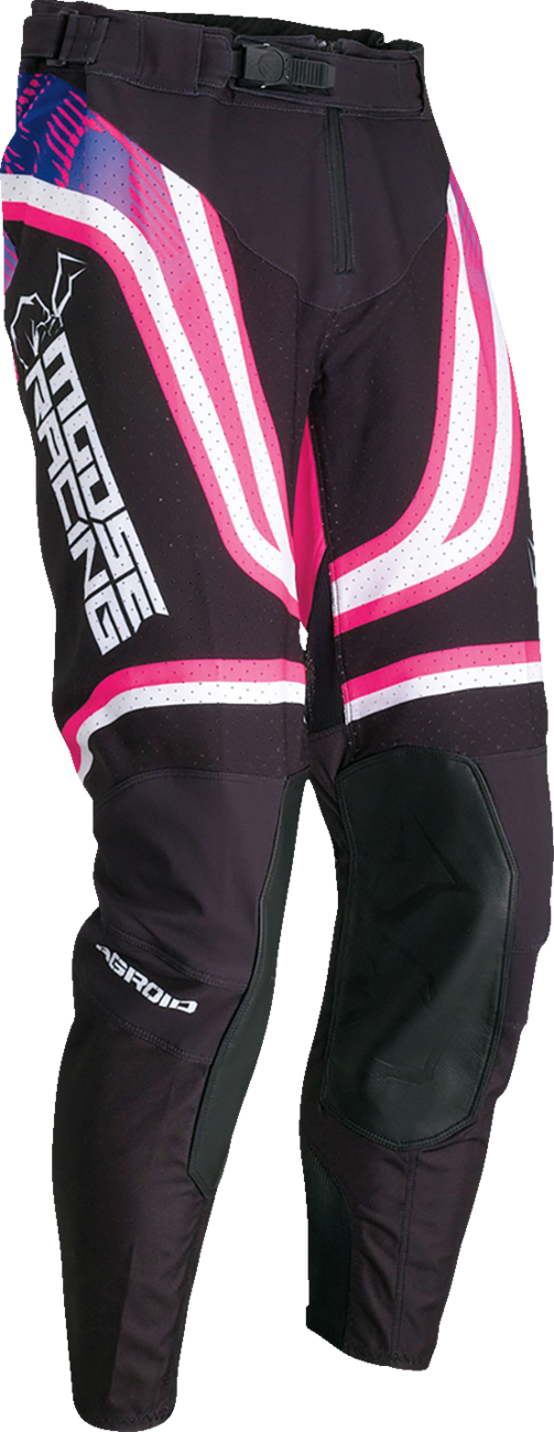 MOOSE RACING Agroid Pants - Pink/Purple/Black - 38 2901-10680