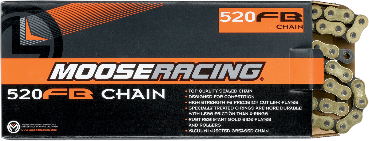 MOOSE RACING 520 FB - Chain - 100 Links 195FB100