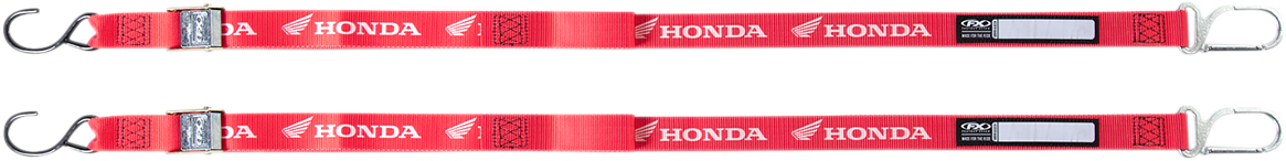 FACTORY EFFEX Tie-Downs - Red - Honda 22-45380