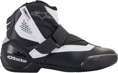 ALPINESTARS SMX-1 R v2 Boots - Black/White - US 12.5 / EU 48 2224521-12-48