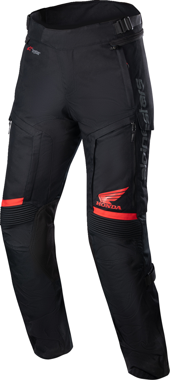 Pantalones ALPINESTARS Honda Bogot Pro Drystar - Negro/Rojo - Mediano 3226723-13-M 