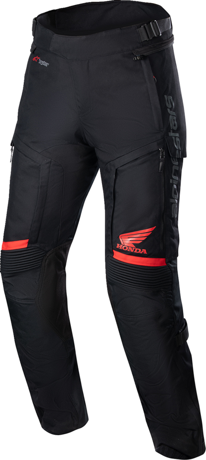 ALPINESTARS Honda Bogotà Pro Drystar® Pants - Black/Red - Medium 3226723-13-M