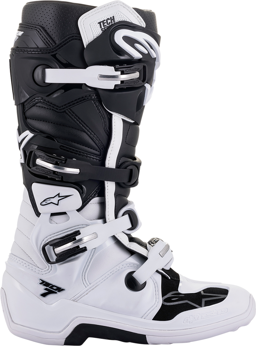 ALPINESTARS Tech 7 Boots - White/Black - US 9 2012014-21-9