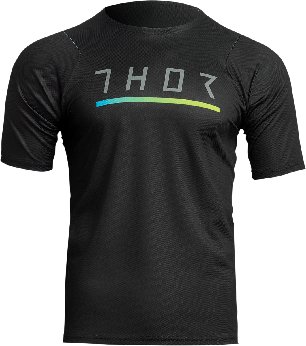 THOR Assist Caliber Jersey - Black - Large 5120-0259