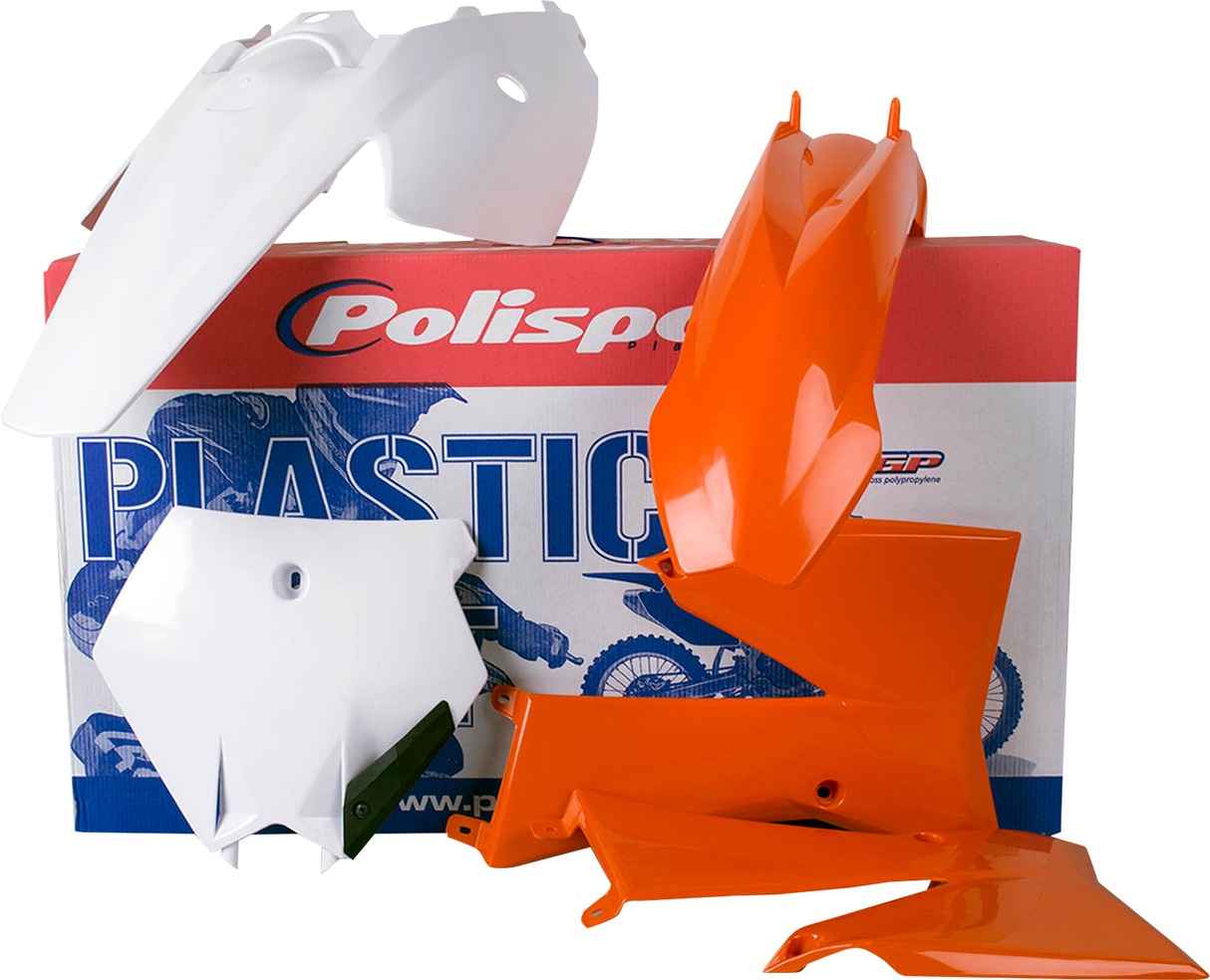 POLISPORT Body Kit - OEM Orange/White - SX 85 90451